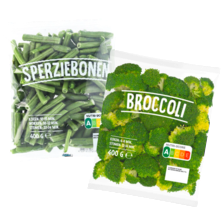 Sperziebonen of broccoliroosjes